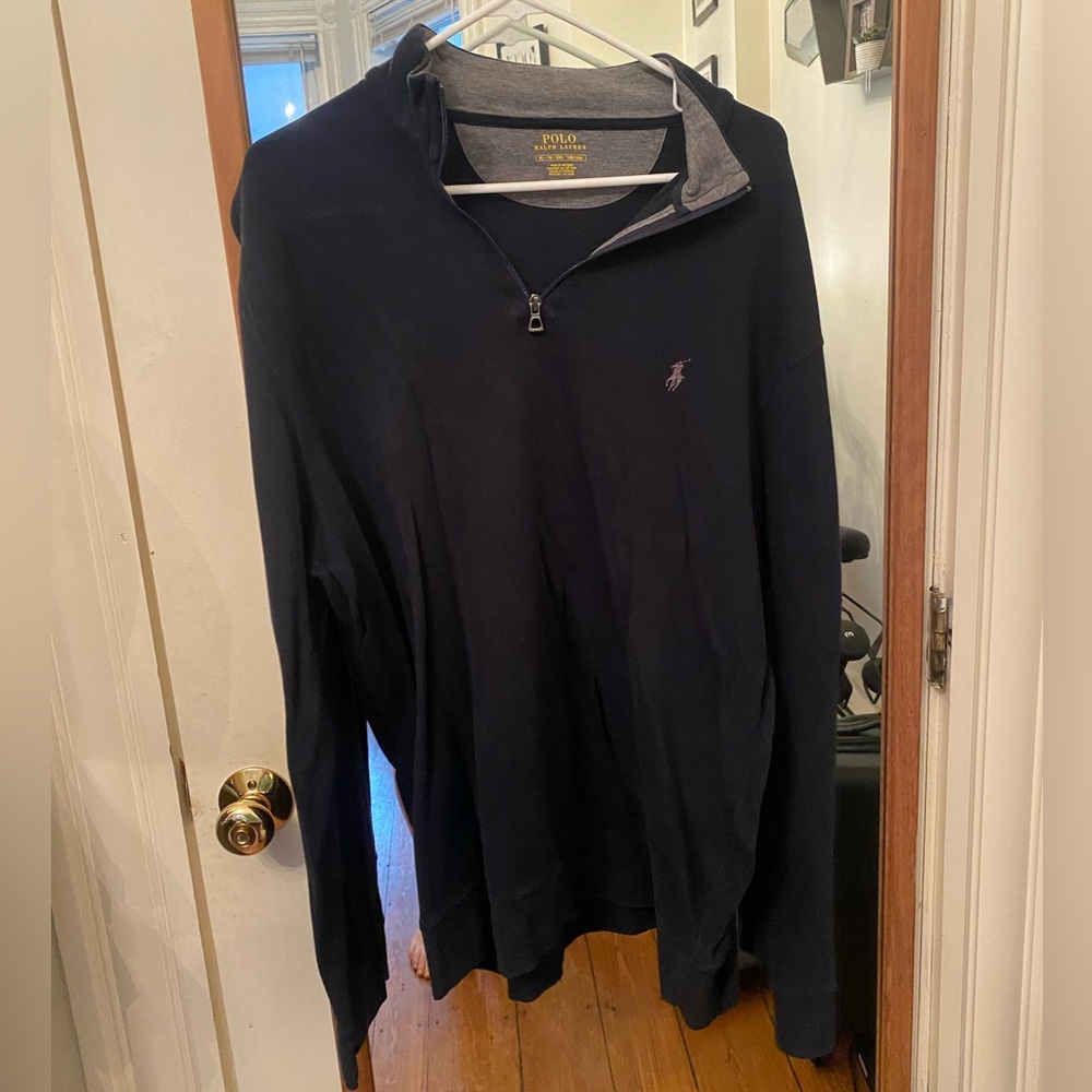 Polo by Ralph Lauren Quarter Zip Size XL Color Navy